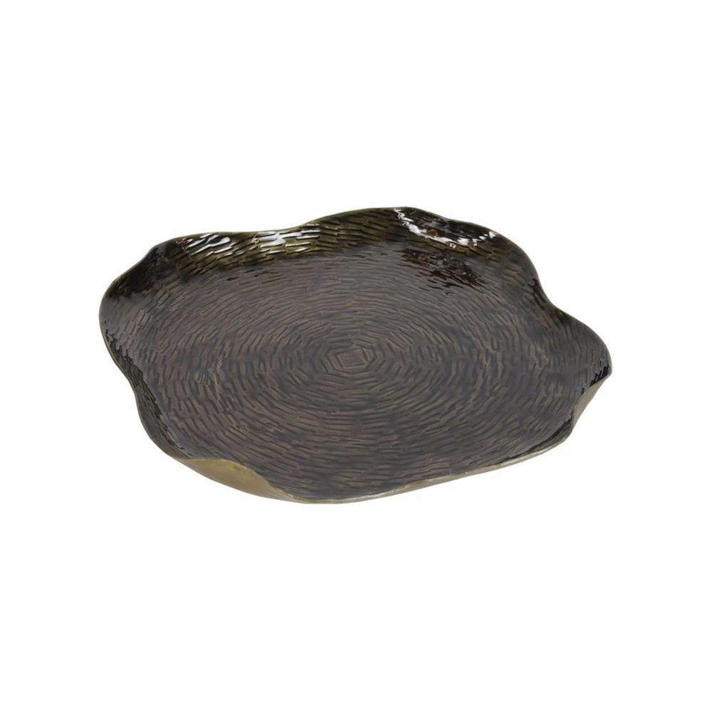 Πιατέλα μεταλ. Μαύρη Φ38 Η4cm Plastona 013.806048