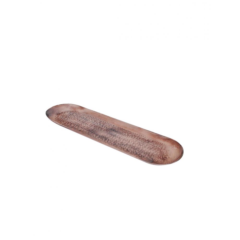 Πιατέλα μεταλλική οβάλ 62Χ17,5Η2,5cm Plastona 00.07.72049