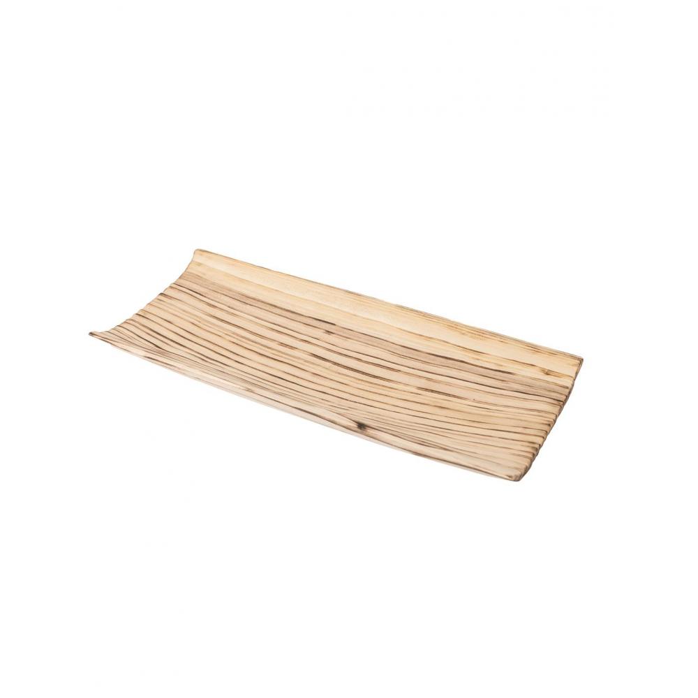 Πιατέλα σερβ.paulownia burned φυσικό 55Χ24Χ6,5cm Plastona 00.07.75223