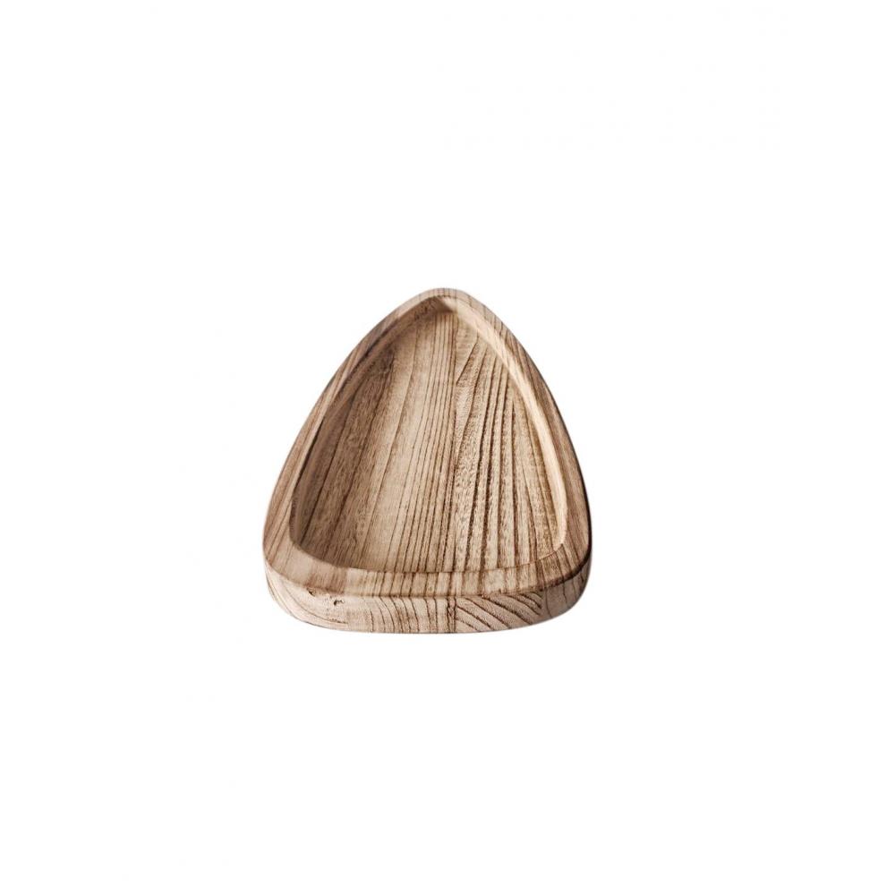 Πιατέλα σερβ.Paulownia τριγωνική 53Χ24Χ3cm Plastona 00.07.75525