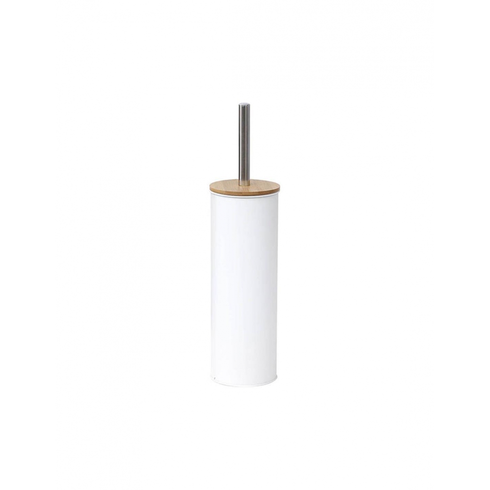 Πιγκάλ μεταλ.λευκό με bamboo 9.6x39.5 cm Plastona 06.6607100