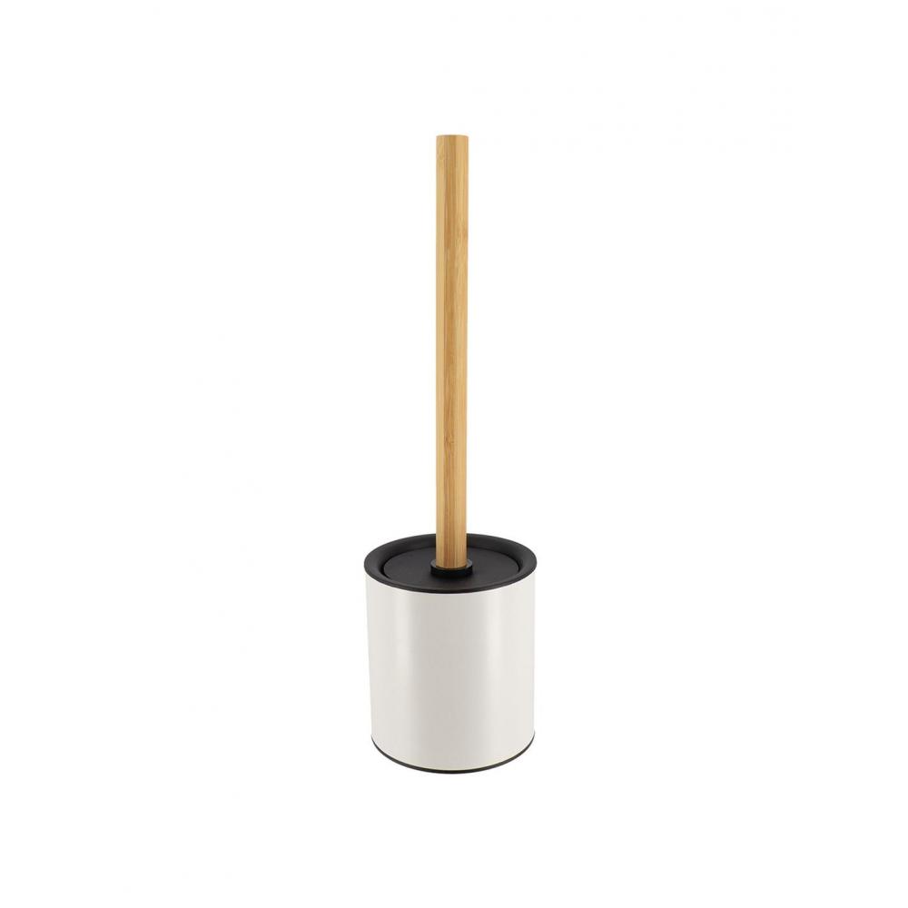 Πιγκάλ πλαστικό με ξύλο λευκό 10.2x34cm Plastona 06.6650100