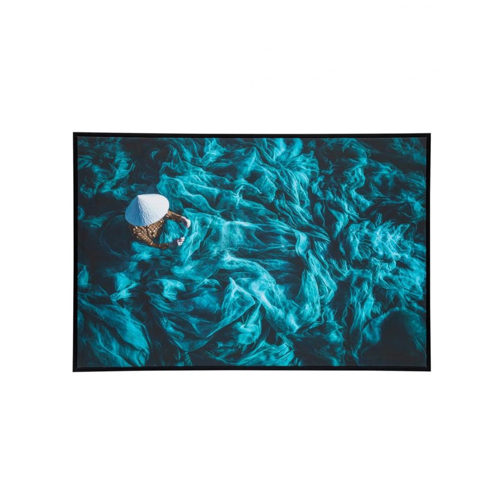 Πίνακας /καμβας blue fisherman  90x60cm Plastona 07.197610