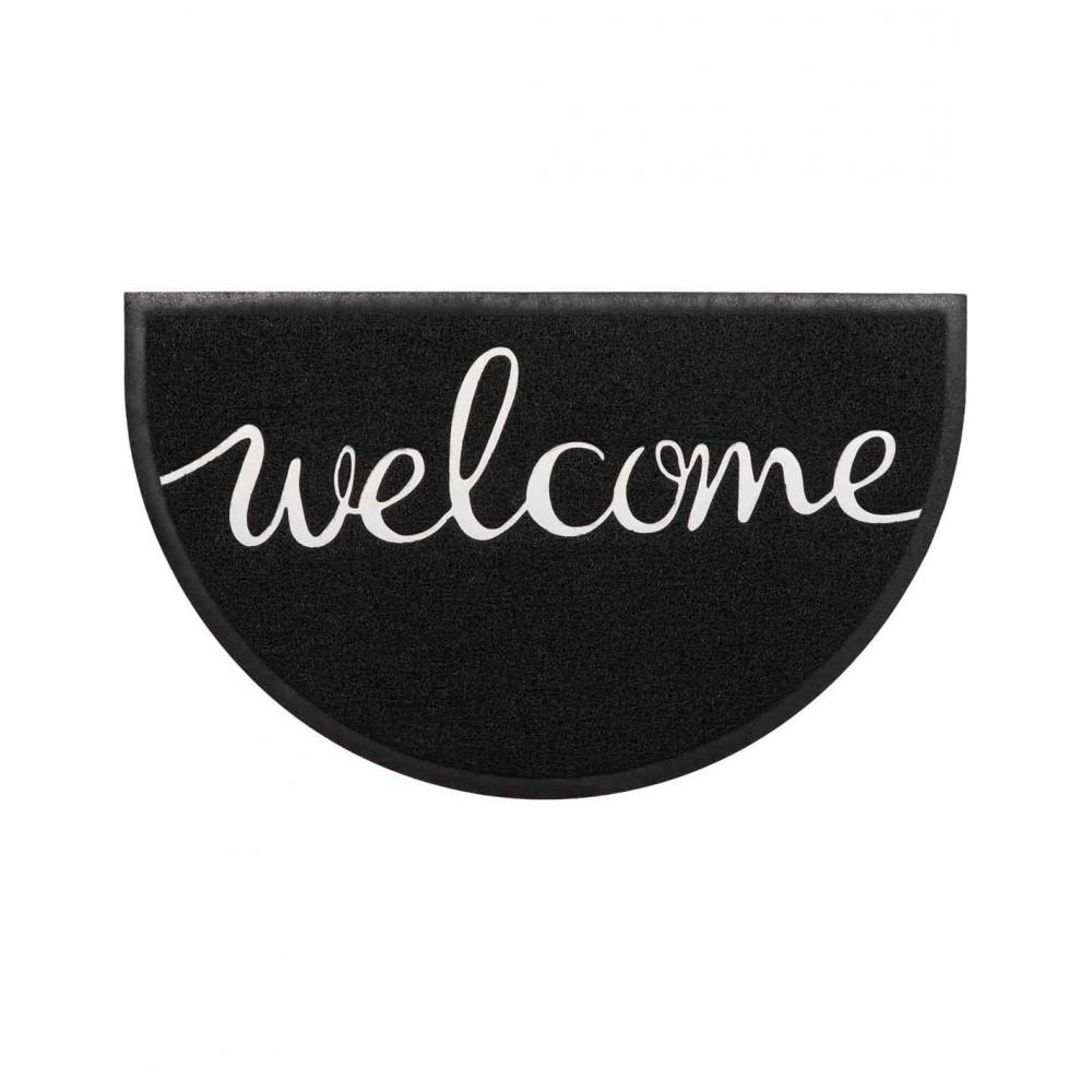Ποδόμακτρο ημικύκλιο pvc WELCOME  45Χ75 Plastona 05.144161177