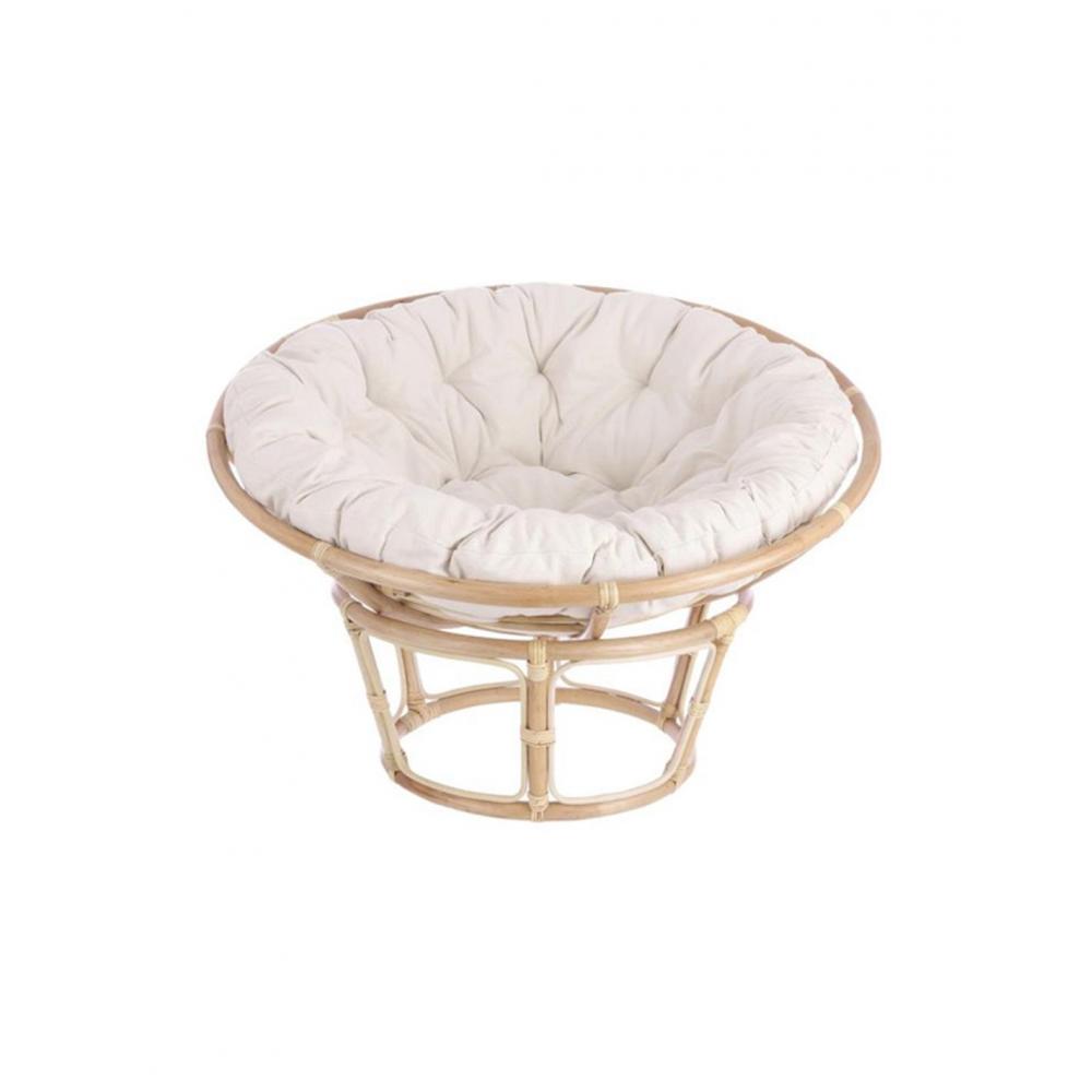 Πολυθρόνα rattan με μαξιλάρι Barbados 101.5X100 Plastona 02.1134502