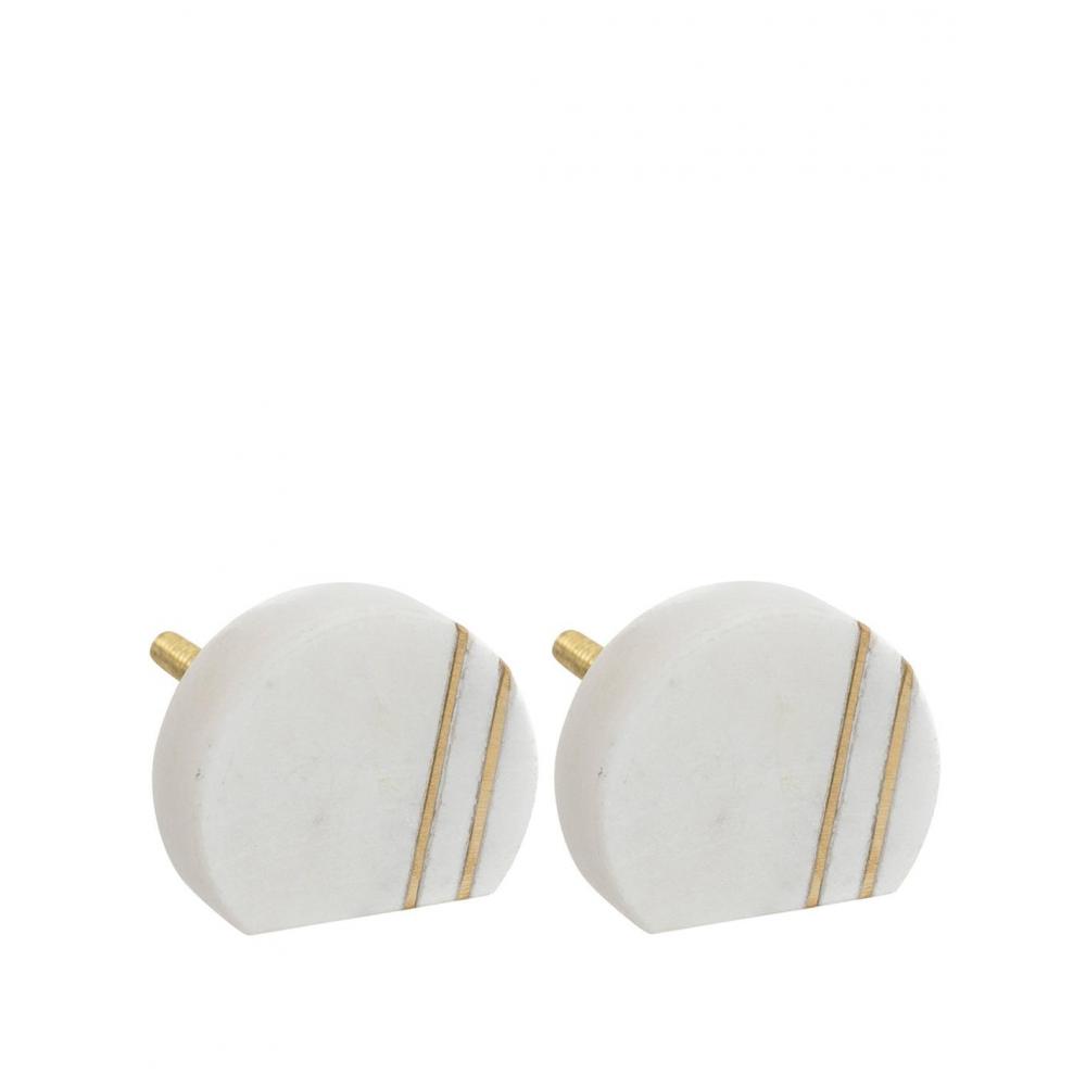 Πόμολο μεταλ.marble σ/2 Φ4 Plastona 07.195135