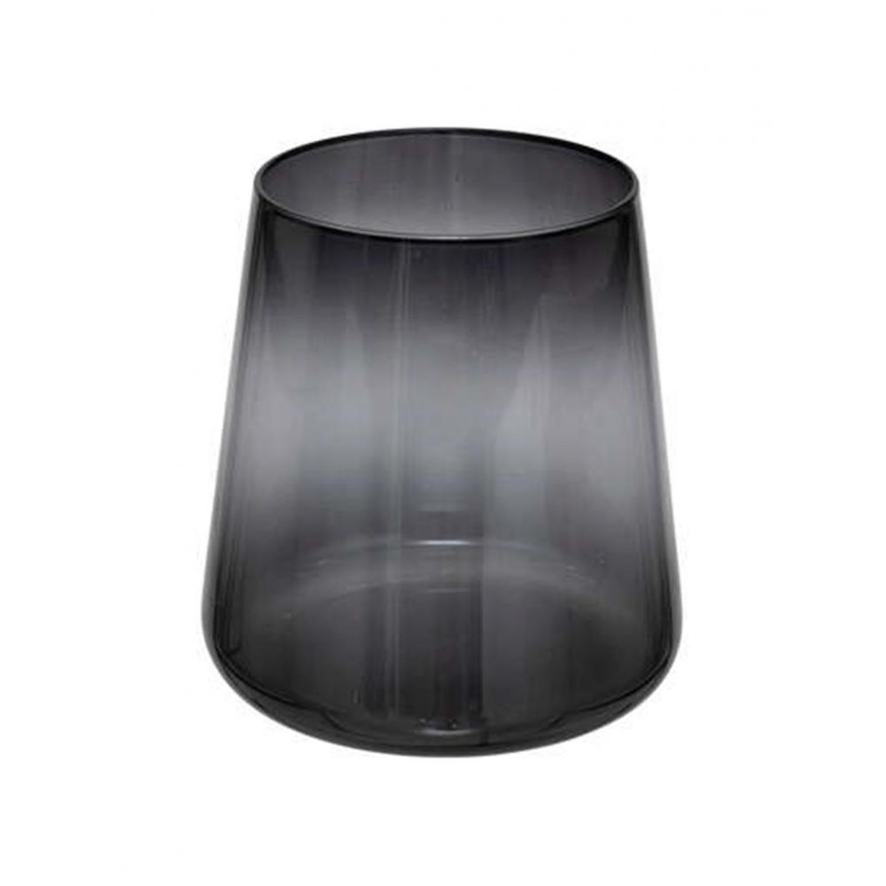 Ποτήρι γυαλ.γκρι 38cl Φ9Η10cm Plastona 07.203303