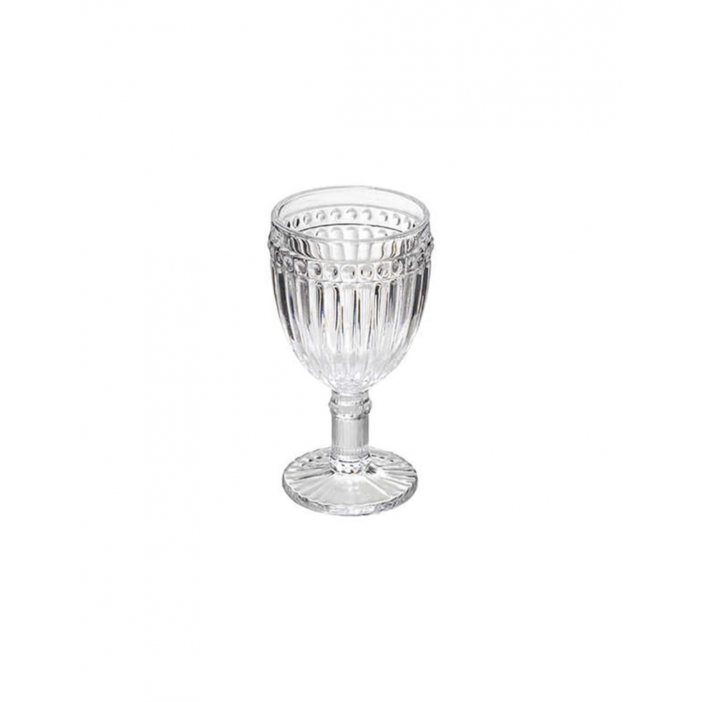 Ποτήρι κρασιού 25cl με πόδι διαφανο Plastona 07.154855A