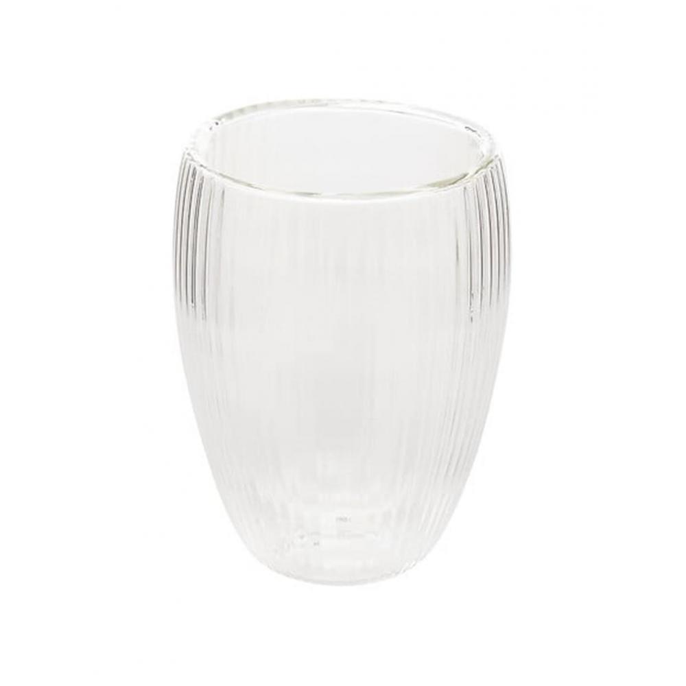 Κούπα γυαλ.διπλό τοίχωμα capuc./σοκολάτας  28cl/Φ8,5 Η11cm Plastona 07.196548