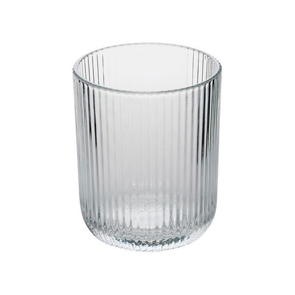 Ποτήρι νερού γυάλινο διάφανο 7,5x9cm Plastona 07.203480A