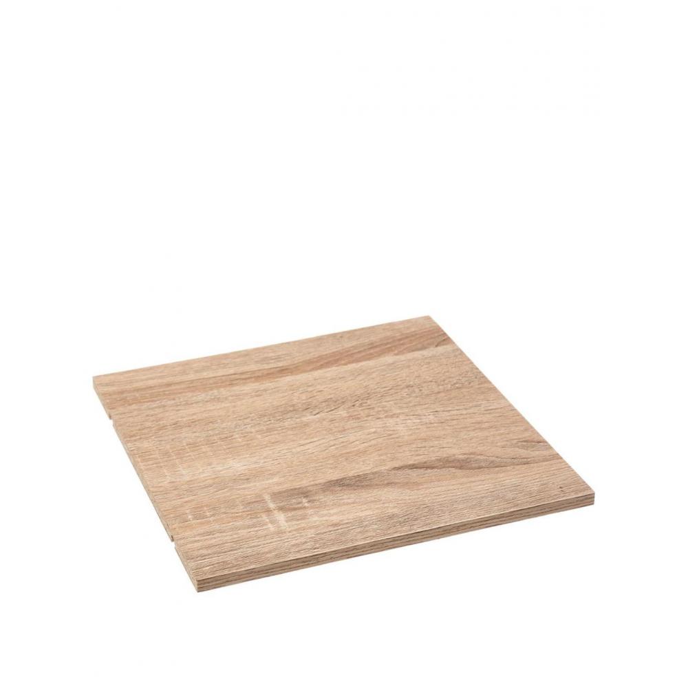 Ράφι βιβλιοθήκης MDF φυσικό 31Χ31Χ1,2 Plastona 07.167816