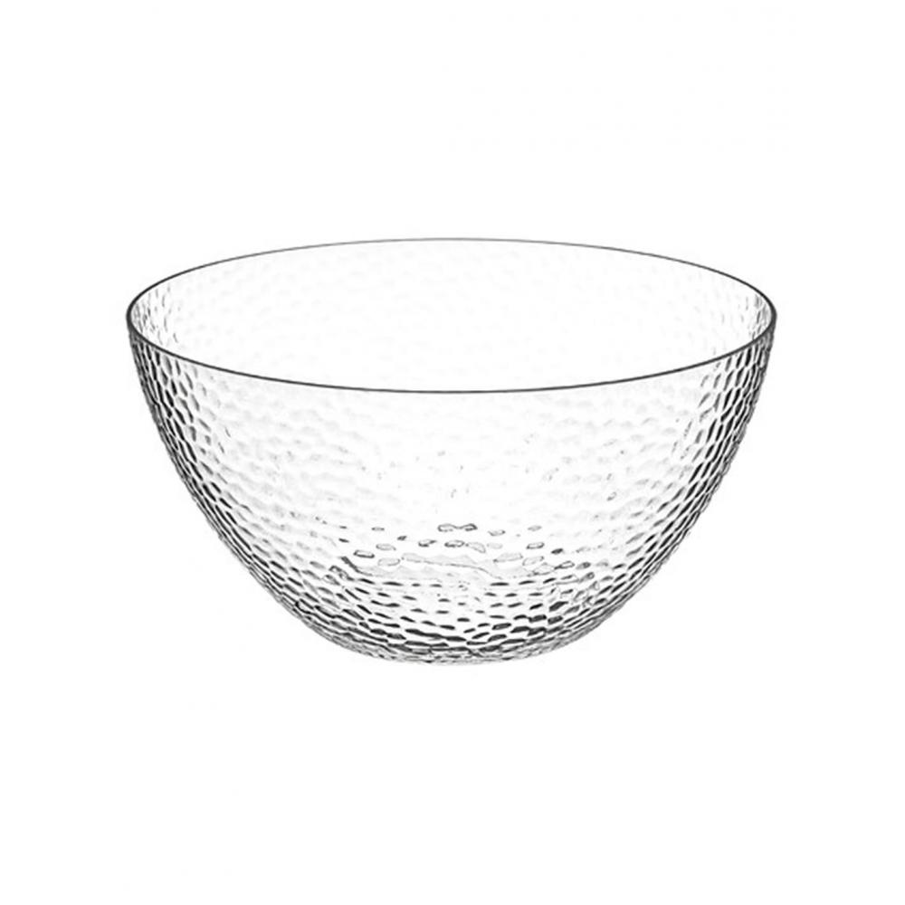 Σαλατιέρα polysterin  διάφανη Φ25,5 Η13cm Plastona 07.125320