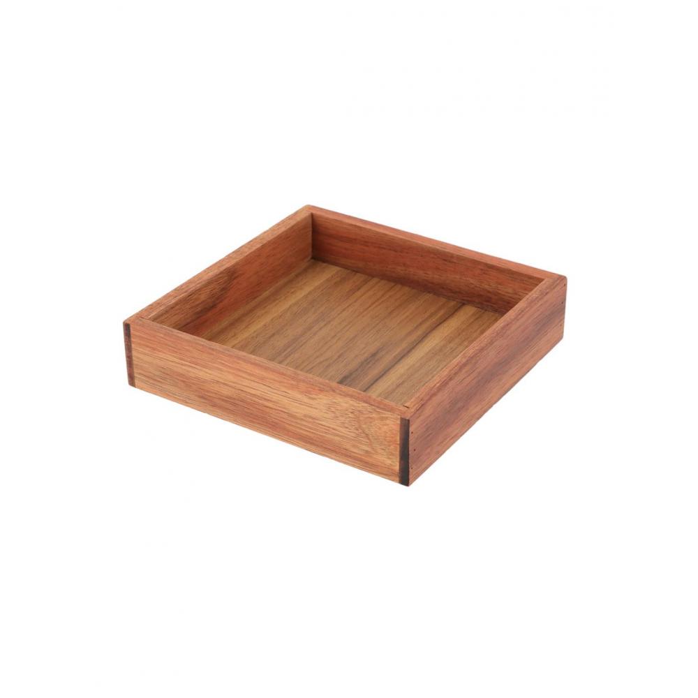 Σαπουνοθήκη acacia τετράγωνη 15,2x15,2x3,5cm Plastona 06.6813167