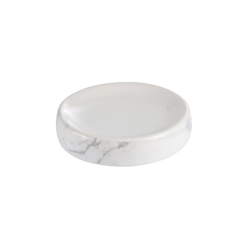 Σαπουνοθήκη κεραμική marble printed 11x2,5cm Plastona 027.6ASB397