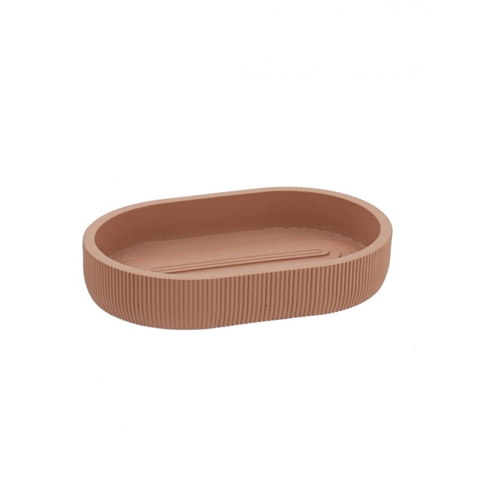 Σαπουνοθήκη κεραμυδί polyresin 13x9cm Plastona 06.64188153