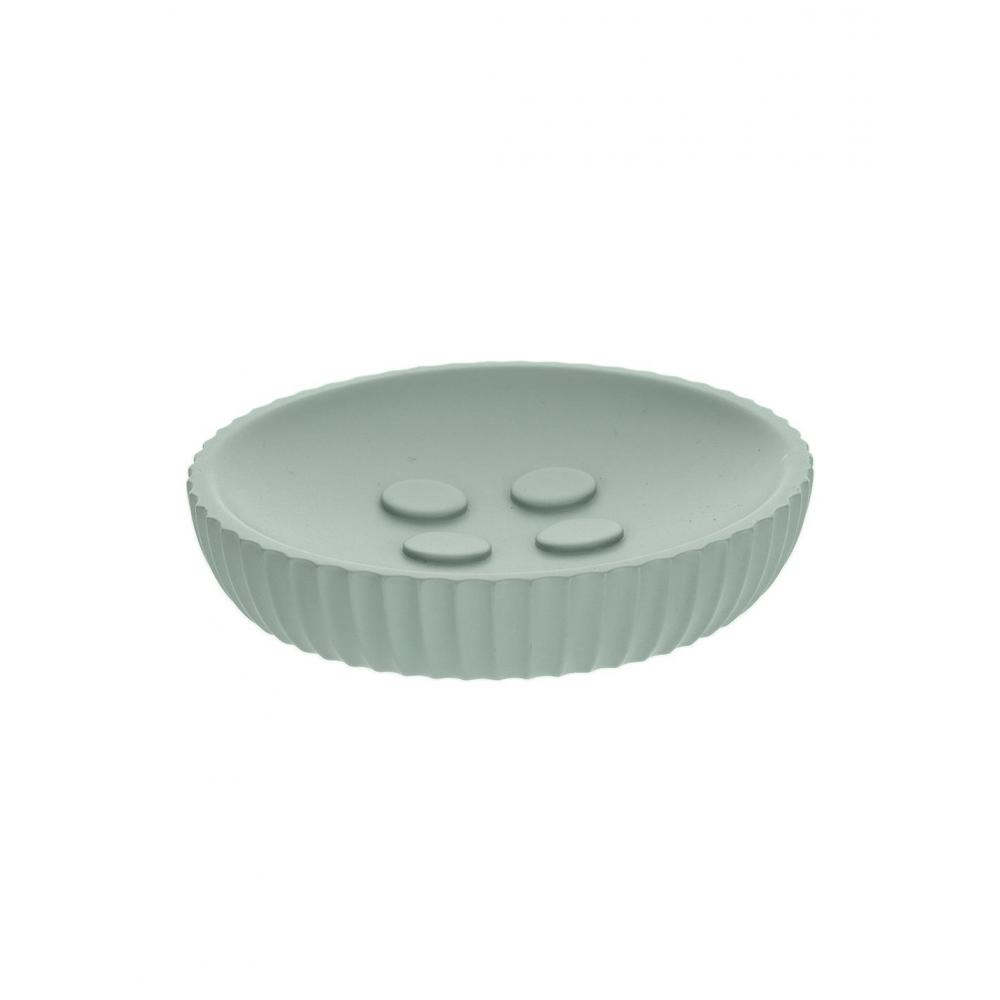 Σαπουνοθήκη polyresin βεραμάν ριγέ 11x2.4cm Plastona 06.64103146