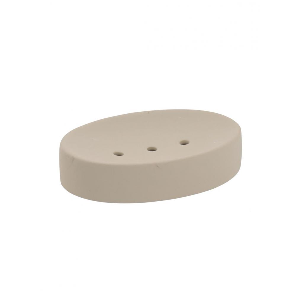 Σαπουνοθήκη stoneware μπεζ 13,2x8,7x3cm Plastona 06.64189161