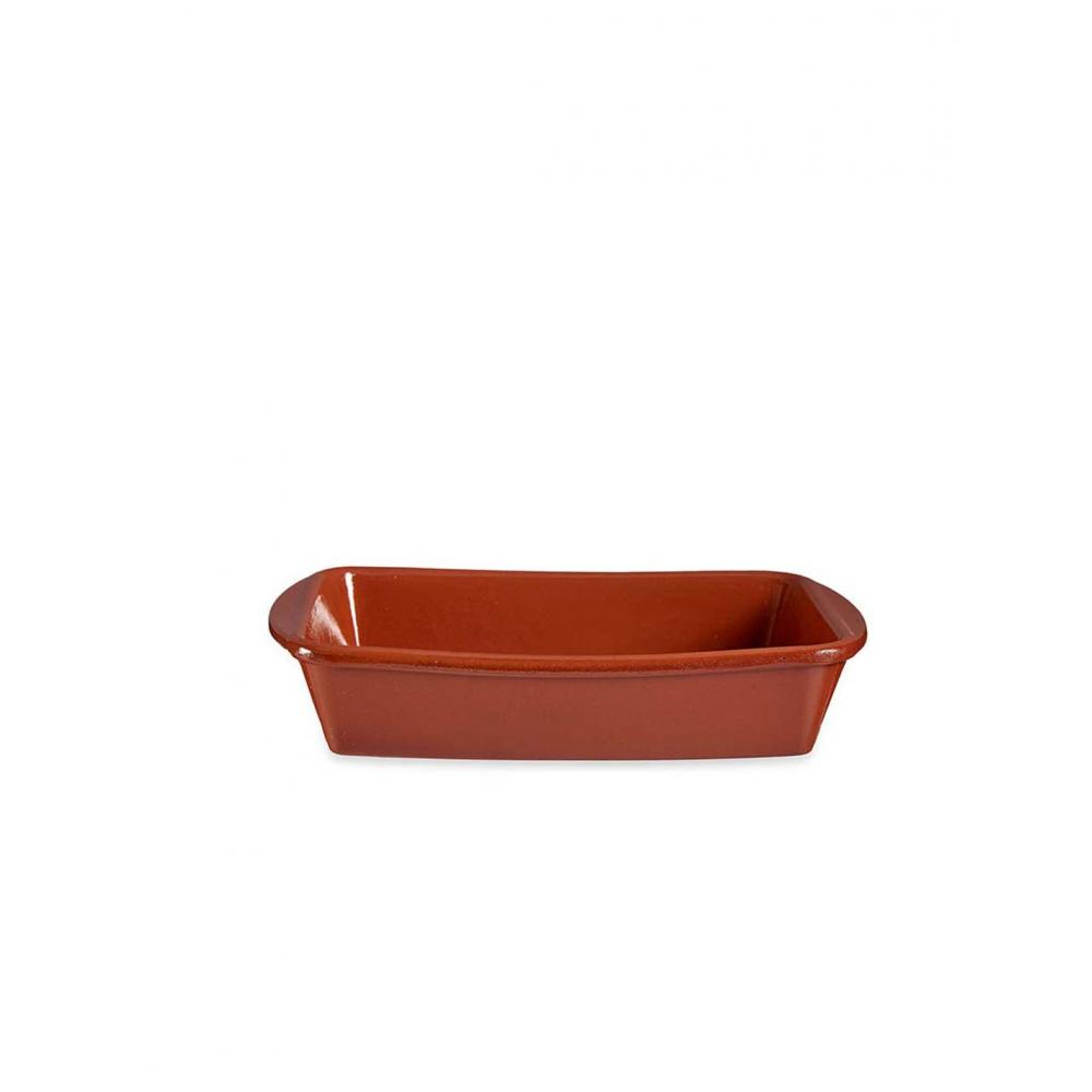 Σκεύος σερβ.πυρίμαχο Terracota 29x19,5x5,5cm Plastona 029.99522