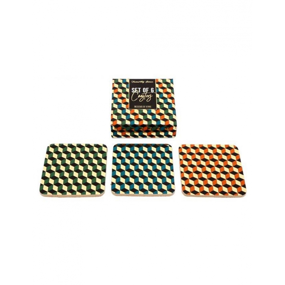 Σουβέρ cubic 3χρ. σ/6 Plastona 014.TJBH26