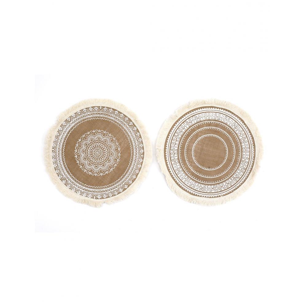 Σουπλά βαμβ.με κρόσσι 38εκ. 2χρ. Plastona 014.KG3123
