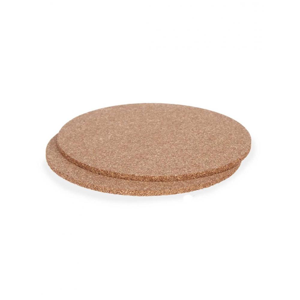 Σουπλά φελλού στρογγυλά σετ2pcs Φ18cm Plastona 029.91052