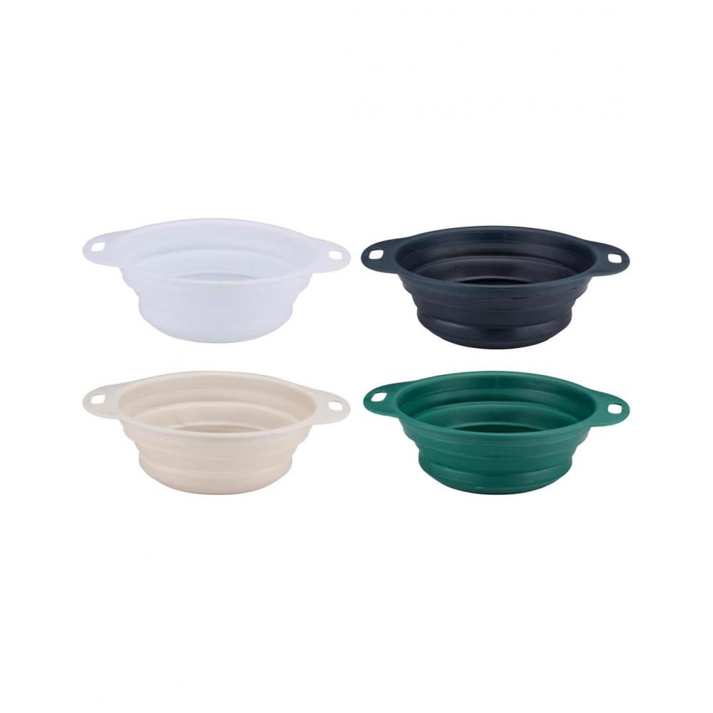 Σουρωτήρι αναδιπλούμενο 4χρώματα 23,9x29,2x3,6cm Plastona 03.55252
