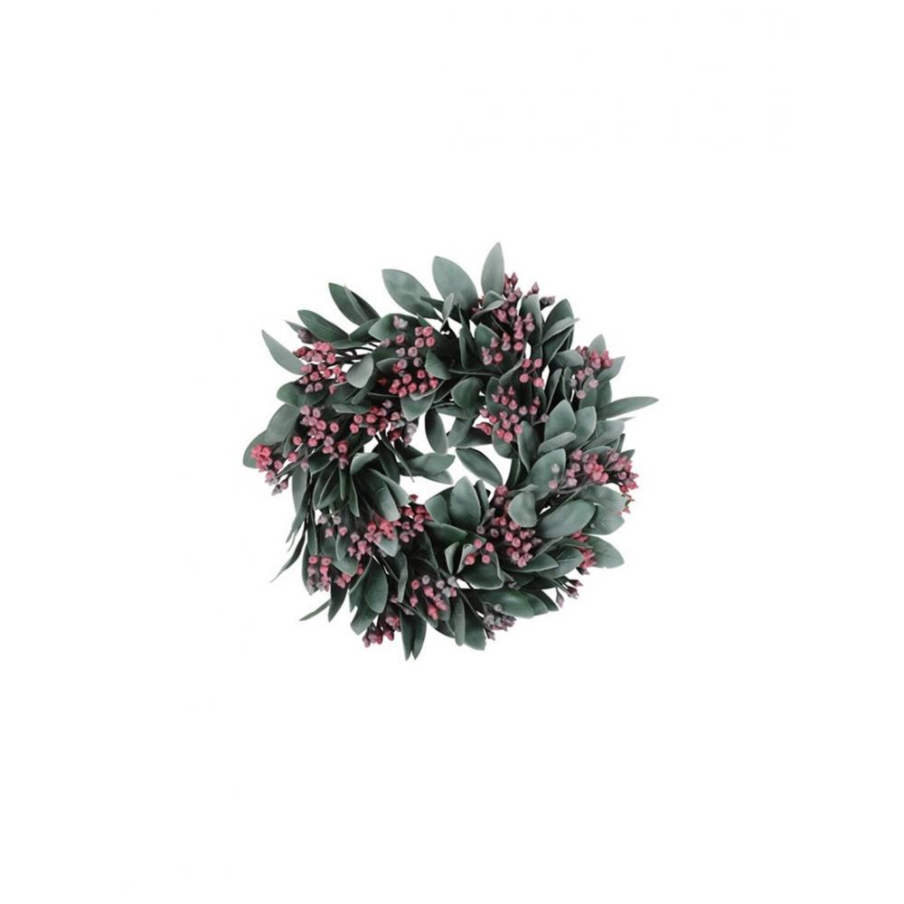 στεφάνι ευκάλυπτος με berries frost Φ25 Plastona 013.809538