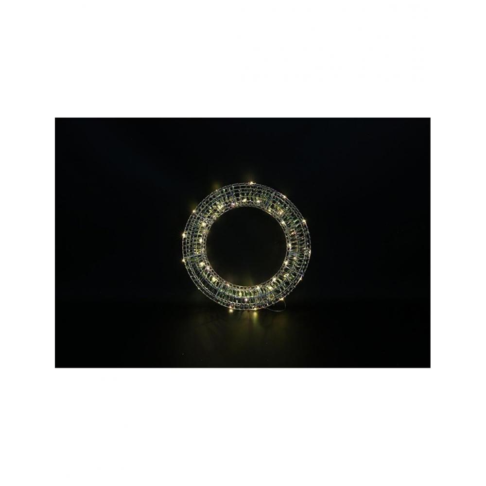 Στεφάνι συρμ. Μπατ.20 LED/2xAA Φ30 ζεστό Plastona 013.811319