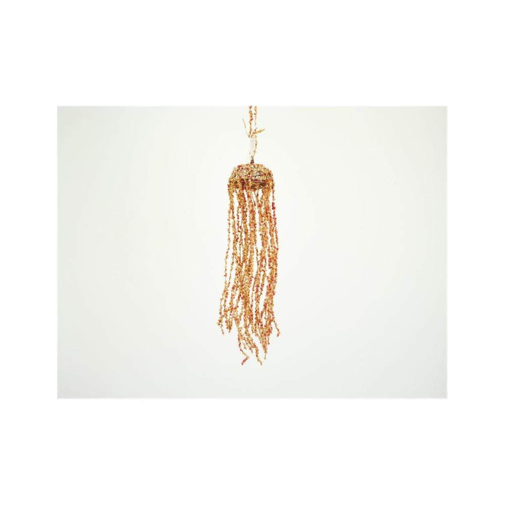 Στολίδι μέδουσα 32 εκ. crystal gold Plastona 00.01.1599G