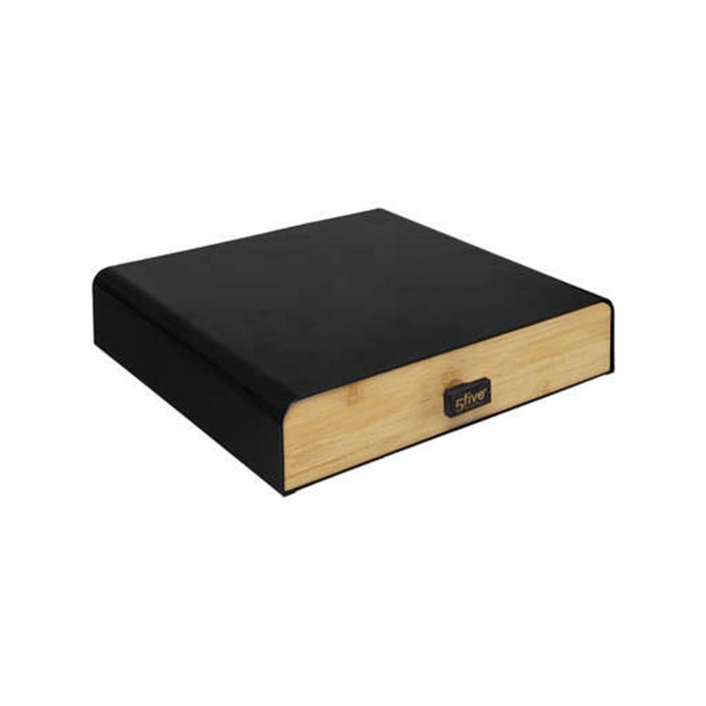 Συρτάρι για κάψουλες  bamboo μαύρο  33x31x7,5cm Plastona 07.179672