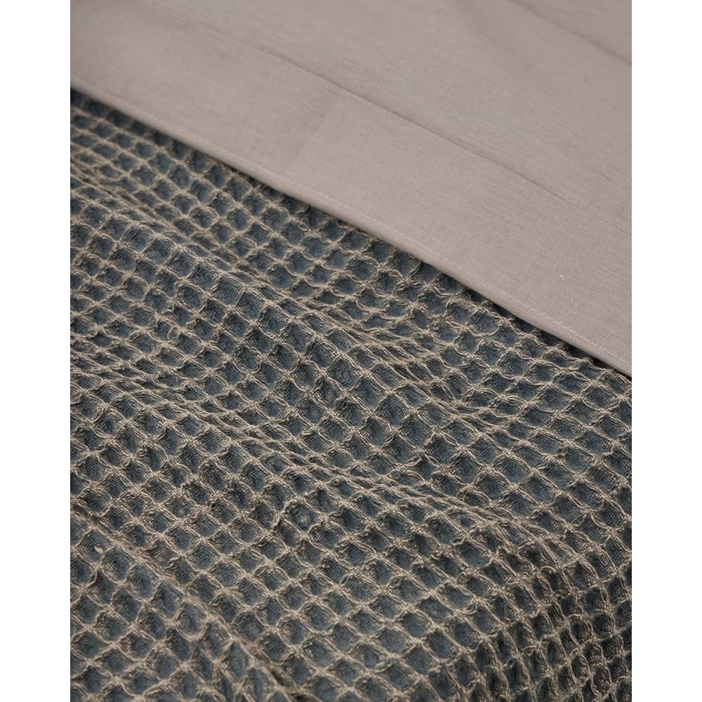 3D Βαμβακερή Prewashed Μαύρη Κουβέρτα- Ριχτάρι Taline California King (270x290cm) Μαύρο Pennie 710447-12