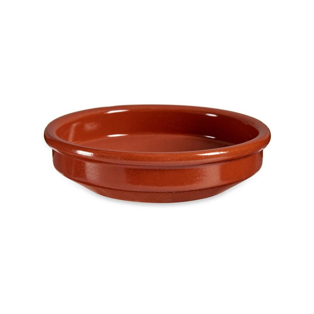 Ταψάκι Πυρίμαχο Κεραμικό  terracotta Φ15x3,5cm Plastona 029.33354