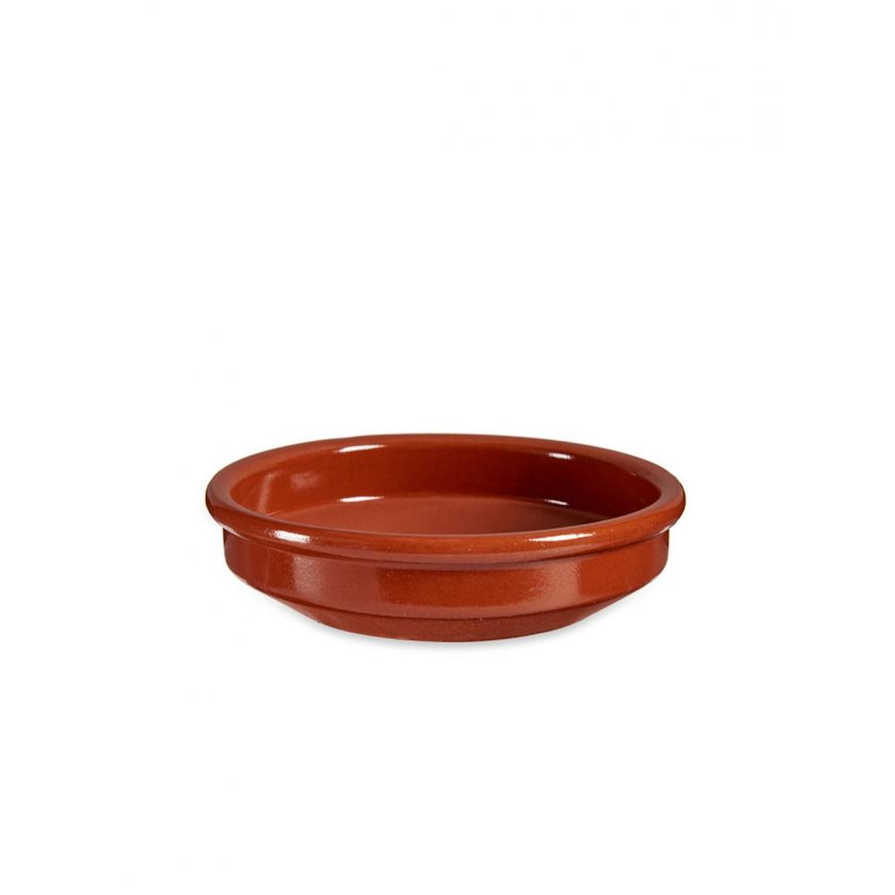Ταψάκι Πυρίμαχο Κεραμικό  terracotta Φ16,5x4cm Plastona 029.33353