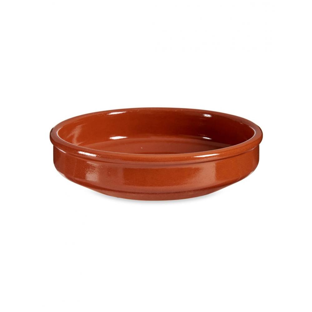 Ταψί Πυρίμαχο Κεραμικό  terracotta Φ20x5cm Plastona 029.33351