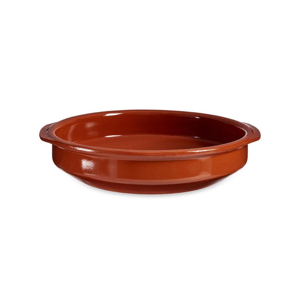 Ταψί Πυρίμαχο Κεραμικό  terracotta Φ36x7cm Plastona 029.99498