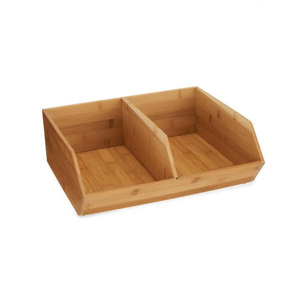 Θήκη bamboo διπλή  31 x 34,5 x 13 cm. Plastona 029.62618