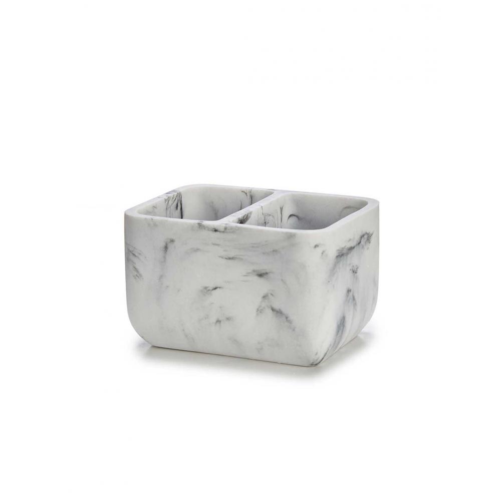 Θήκη κουζίνας με σφουγγάρι και σύρμα marble 9x12x7cm Plastona 029.17770