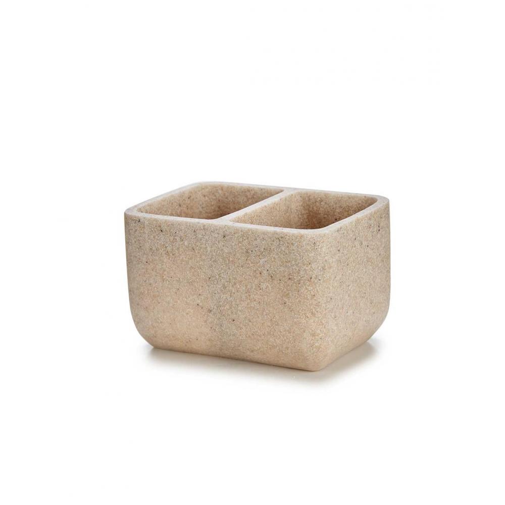 Θήκη κουζίνας με σφουγγάρι και σύρμα stone 9x12x7cm Plastona 029.17771