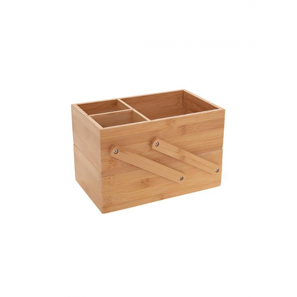 Θήκη οργάνωσης bamboo 3θέσεων  25Χ15Χ16 Plastona 07.160905