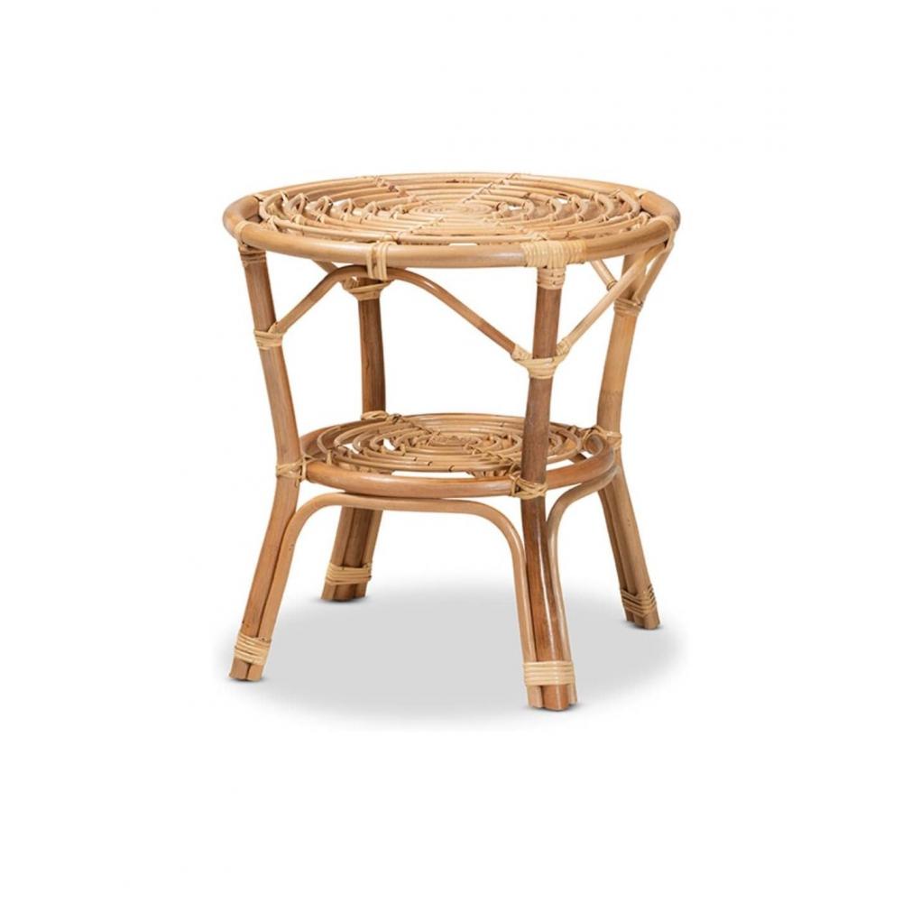 Τραπέζι rattan Zambia Φ55X56 Plastona 02.1134511