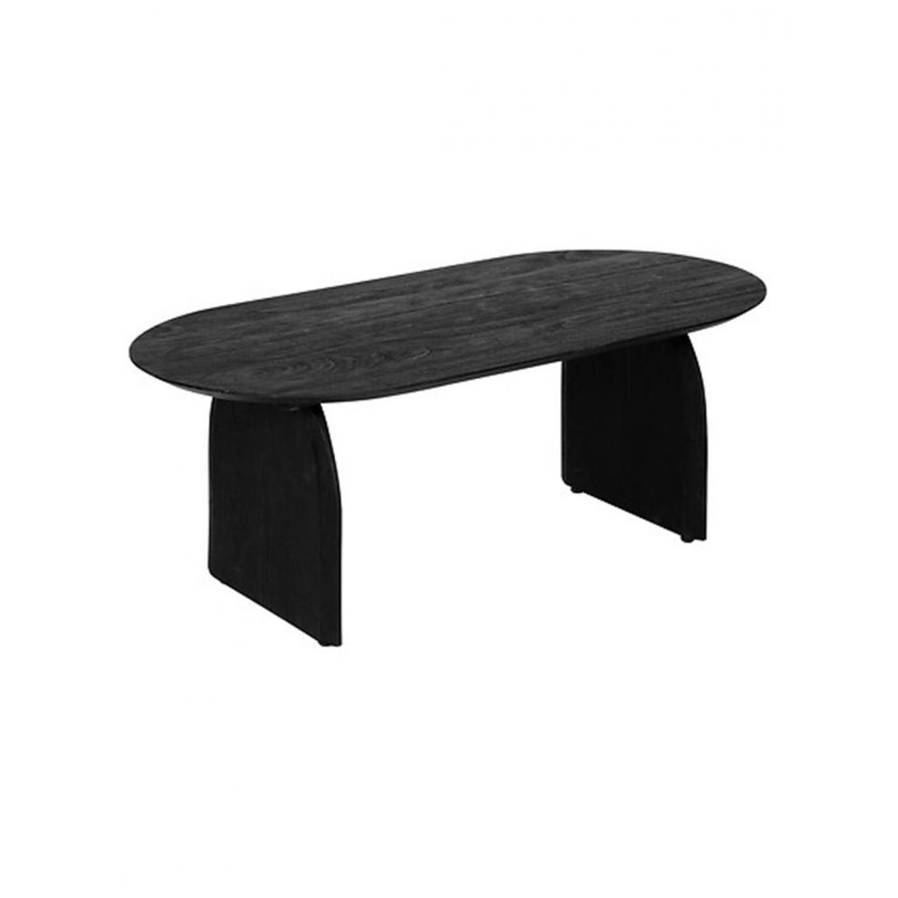 Τραπέζι σαλονιού ξύλινο μαύρο 120x60x45cm Plastona 07.197801A