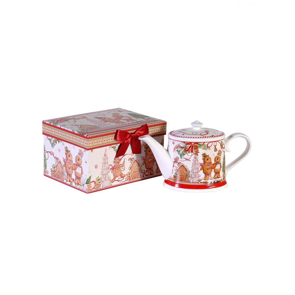 Τσαγιέρα xmas σε κουτί  6/18-11cm Plastona 00.11.95749