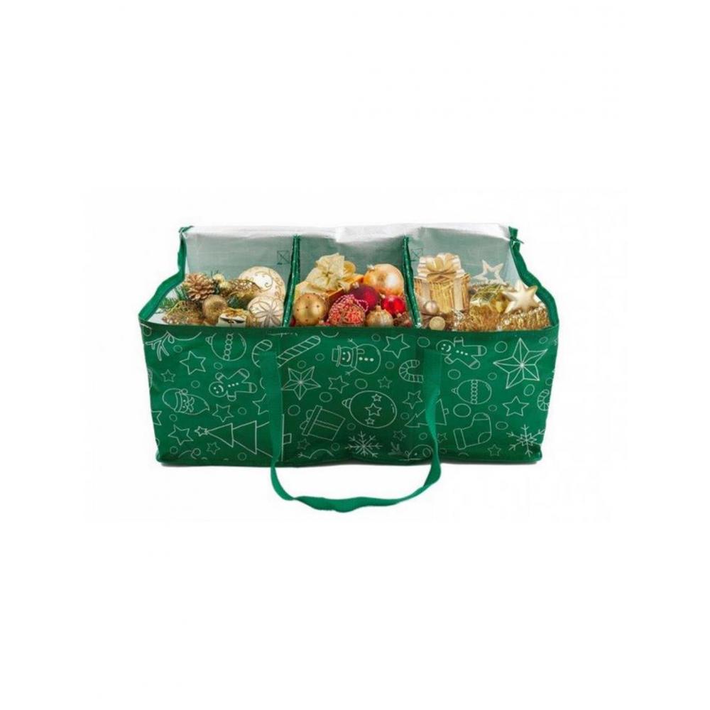 Τσάντα αποθήκευσης πράσινη 60Χ34cm Plastona 014.XM4186
