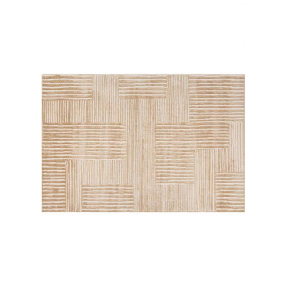 Χαλί εκρού με σχέδια polypropylene160x235cm Plastona 07.188574A