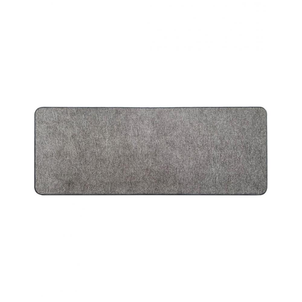 Χαλί κουζίνας βελουτέ polyester γκρι αν. 45x120cm Plastona 05.47027930
