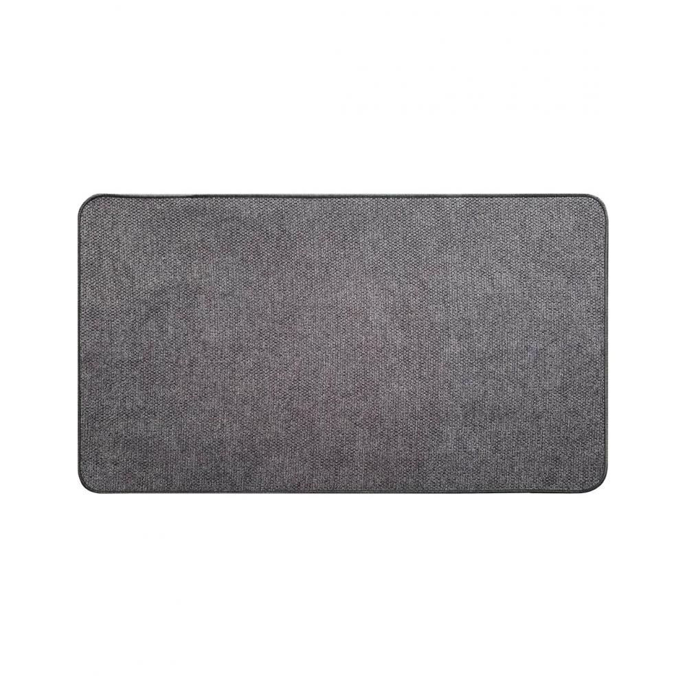Χαλί κουζίνας βελουτέ polyester γκρι σκ. 45x80cm Plastona 05.47026933