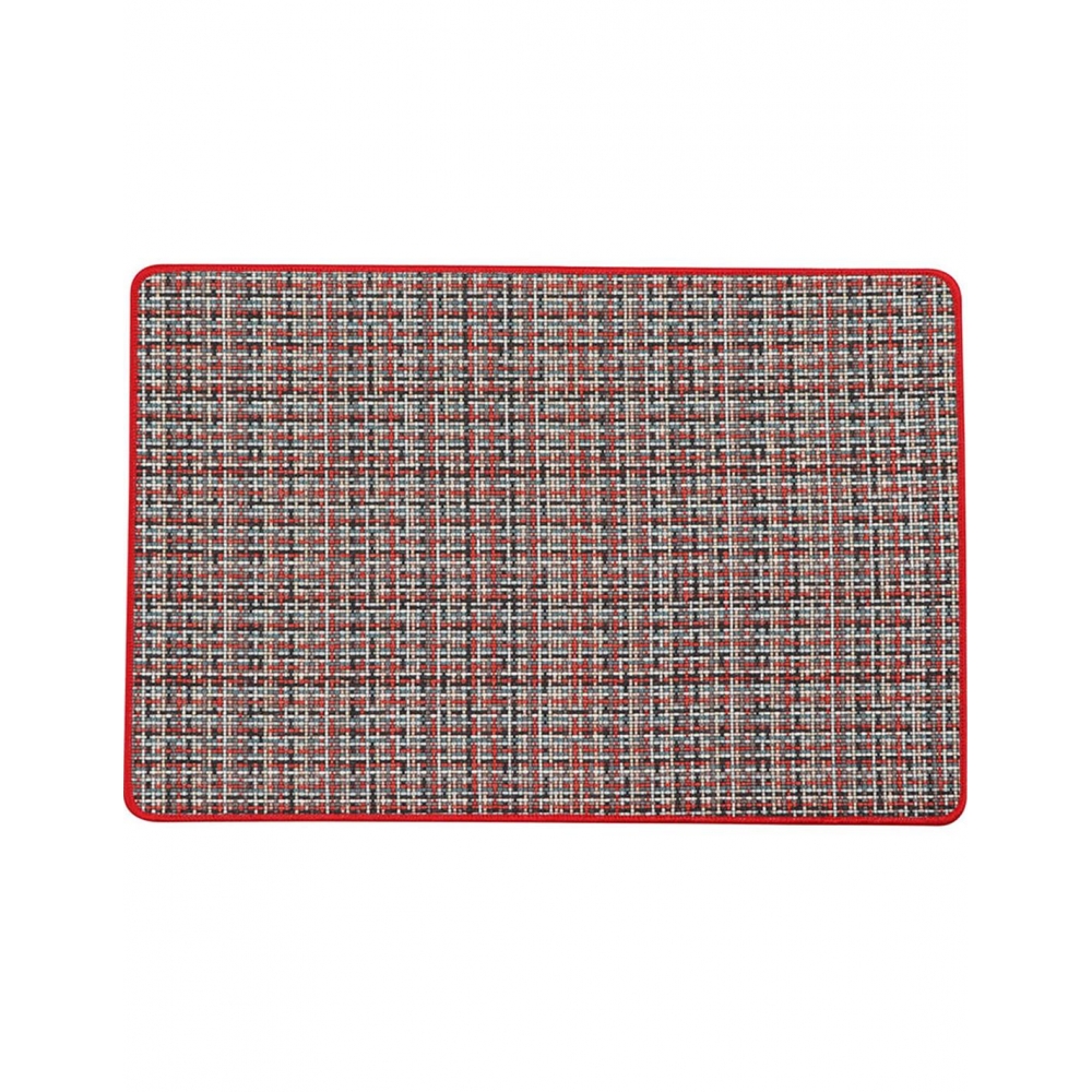 Χαλί κουζίνας wooven polyester κόκκινο pixel 45Χ60 Plastona 05.4702233
