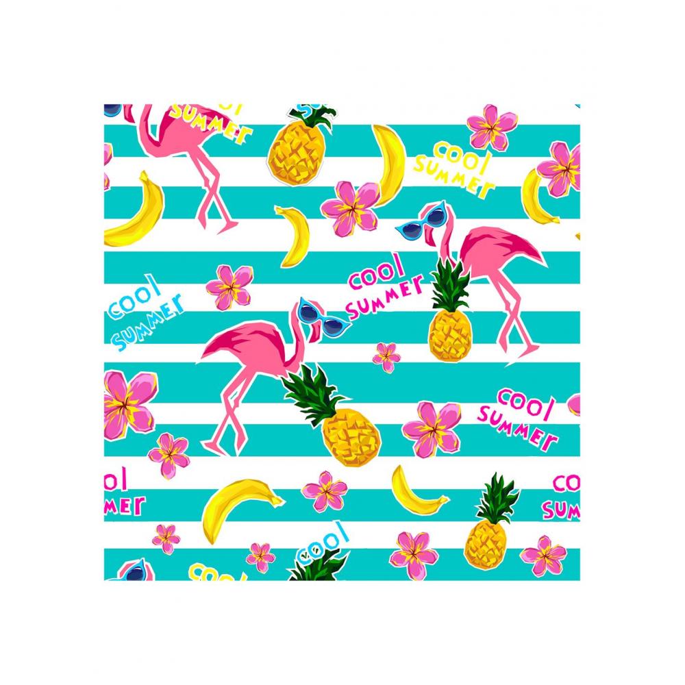 Χαρτοπετσέτες 3φυλλες Flamingo σετ20τμχ 33Χ33cm Plastona 027.6SEI406