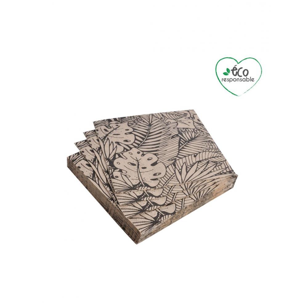 Χαρτοπετσέτες FRESH GREEN σετ20τμχ 33x33cm Plastona 027.6SEJ763