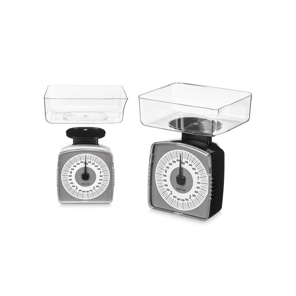 Ζυγαριά 5kg/900ml 2χρώμ/13,5 x 16 x 20,5 cm. Plastona 029.76593